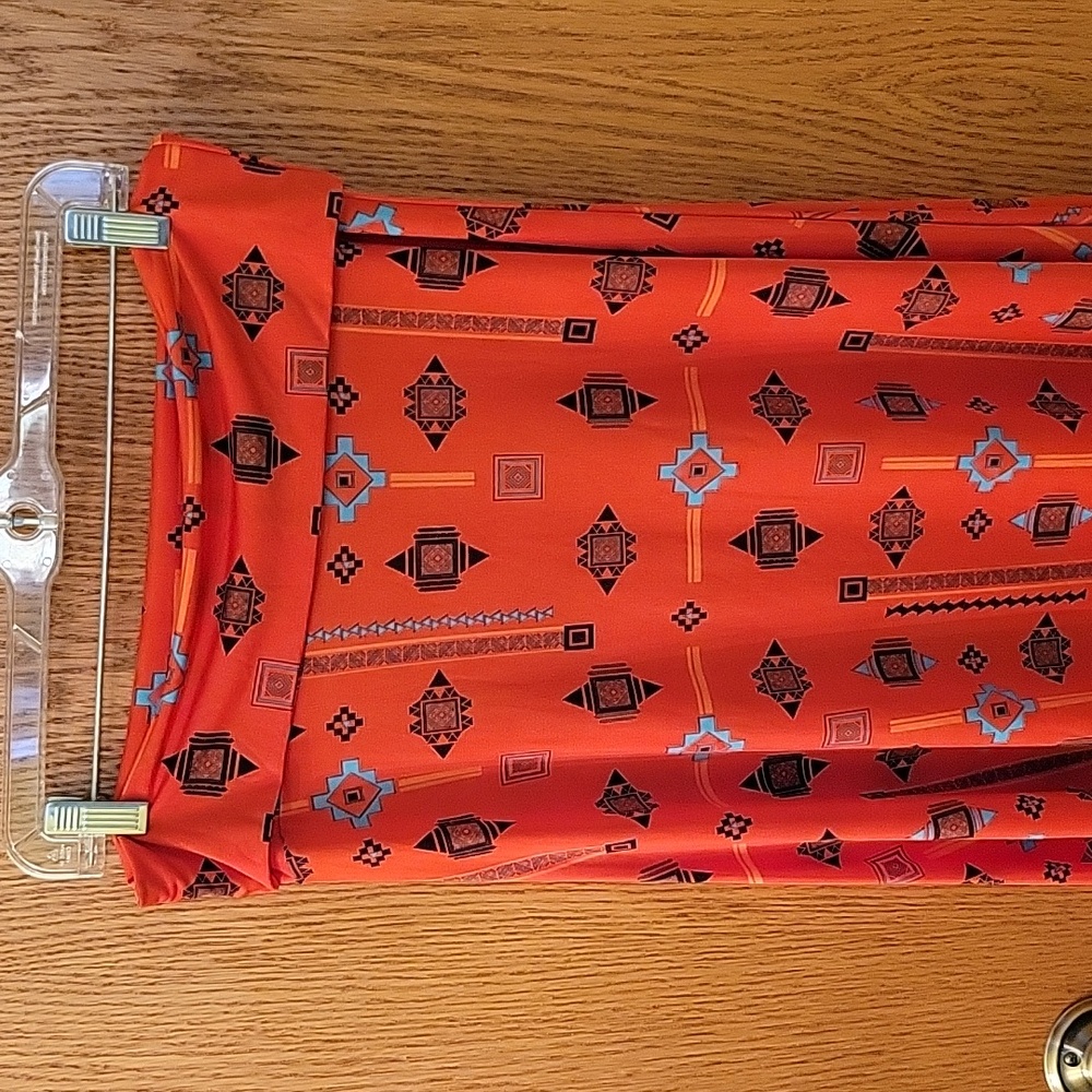 LuLaRoe Western Maxi Skirt Size Medium